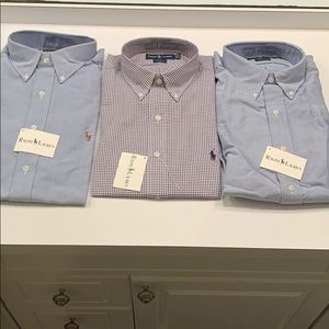 Bundled NWT Beautiful Ralph Lauren Button Downs